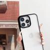 For iPhone 16 Pro Max Case TPU+PC Crystal Clear Back Cover with Lanyard