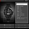 Fashion Casual Watch Dual Display Watches Man Digital Analog Men's Watch Waterproof Business Watch