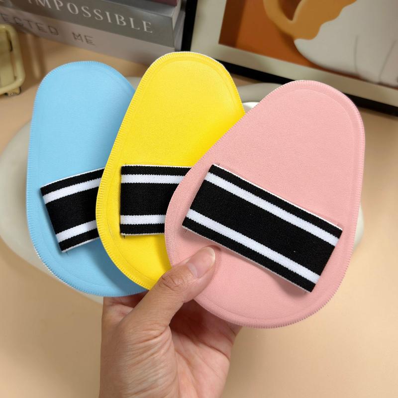 Extra Large Lotion Sunscreen Ointment Applicator Soft Leather Surface Puff Body Cleaner Shower Brush Sunscreen Applicator