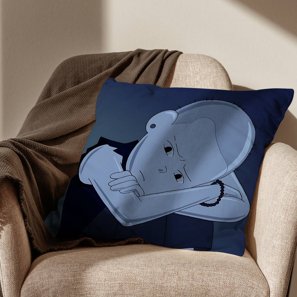 Lake Infinity Train Pillow Case Sofa Living Room Bedroom Headboard Backrest Cushion Square Cushion Nap Time