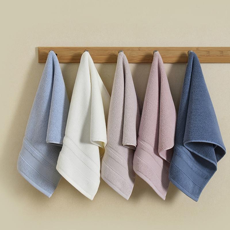 Premium Pure Cotton Bath Towel Set – Soft, Absorbent & Luxurious Terry Cloth Design In Solid Colors for Home and Hotel Use