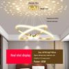 Modern Starry Sky Chandelier for Dining Room, Bedroom, or Bar Counter