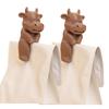 2pcs 3D Printed Bag Sealing Clips Sheep Food Sealer Clips Farm Animal Bag Clip  Airtight Seal