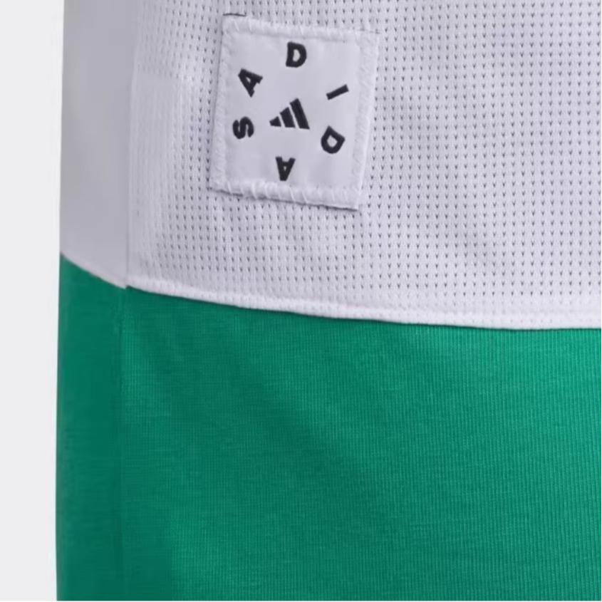 adidas Casual Sportswear White/Light Lawn Green/Black Children Aged 3 7 Years Old JL7564