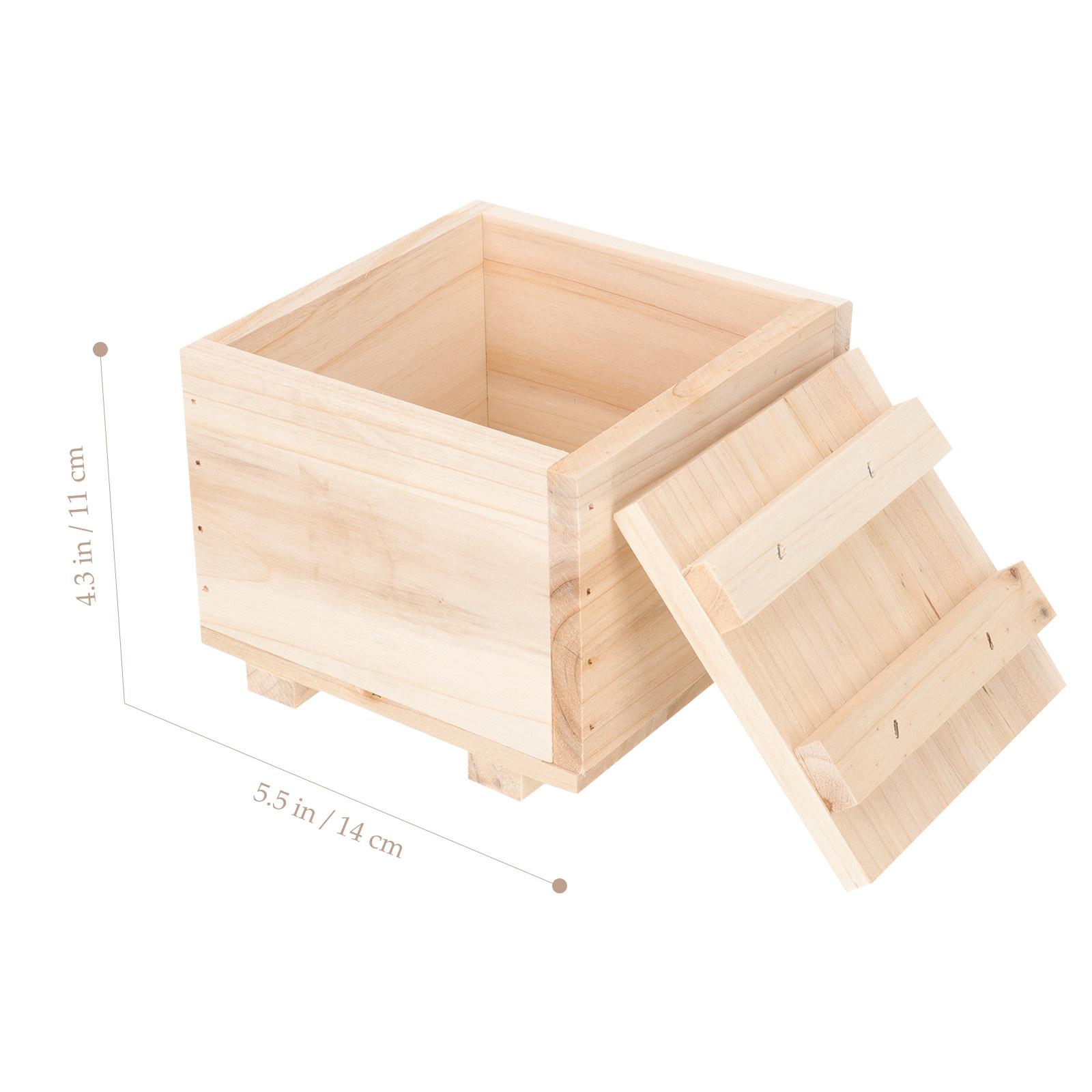 Wood Tofu Press Mold Kitchen Tool DIY Tofu Maker Multi-Function Smooth Bean Curd Making Mold Convenient Wooden Presser