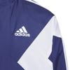 Adidas RDY Wind Color Block Brushed Tricot Woven Track Emerald Green X Dark Blue Wind. Loose-Fit Jacket, Top, Kids' Sportswear, Juniors, Kids, 150cm,