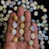 12 Pcs   Lab-Created OPAL 6X4 Mm Oval Cut Australian Gemstone Lot