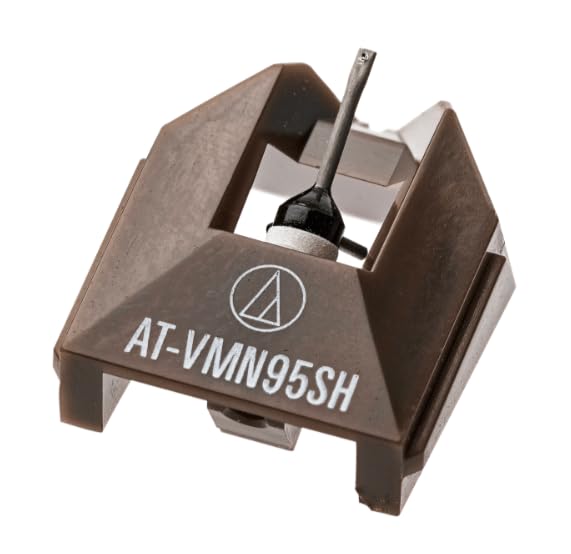Stereo Cartridge Replacement Stylus Shibata Audio-Technica AT-VMN95SH VM-type (Solid Stylus)