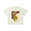 260 GSM Double Yarn 32 Count 100% Cotton Saint Seiya V24 Scorpio Print Unisex Heavy Cotton T Shirt… More