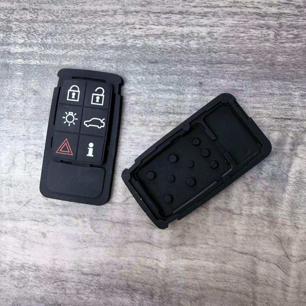 For Volvo 5/6 Buttons S60 V60 S70 V70 XC60 XC70 XC70 V50 Car Key Fob Case Shell Housing or Silicone Key Button Pad