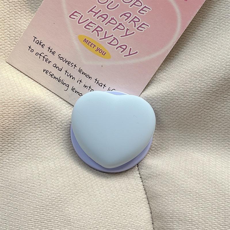 Mobile Phone Airbag Holder Magnetic Suction For Apple Magsafe Ring Simple Love