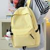 Sac à dos Sac à dos Grande capacité Sac à dos de voyage Simple pour homme Décontracté pour femme Étudiant collège japonais Étudiant lycée Sac d'école Homme