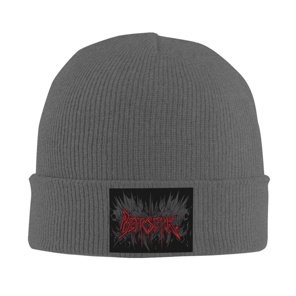 Berserks Letter Logo Warm Knitted Cap Winter Knit Bonnet Hat Skullies Beanies Hip Hop Caps for Unisex