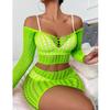 Women Sexy Mini Skirt Club Wear See Through Skirts Ladies Ice Silk A-Line Pleated Skirt Low Rise Waist Ruffled Skirt Nightdress