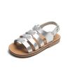 Kleines Mädchen Sandale Sommer Kinder Sandalen Jungen Einfarbige Cut-outs Kinder Freizeit Offene Zehen Flache Sandalen Weiche Sohle Vielseitig