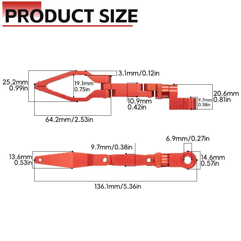 Motorcycle Cable Clip Front Brake Line Hose Clamp Holder Replacement Foldable Design Aluminum Alloy Oil Pipe Clamps Accessories