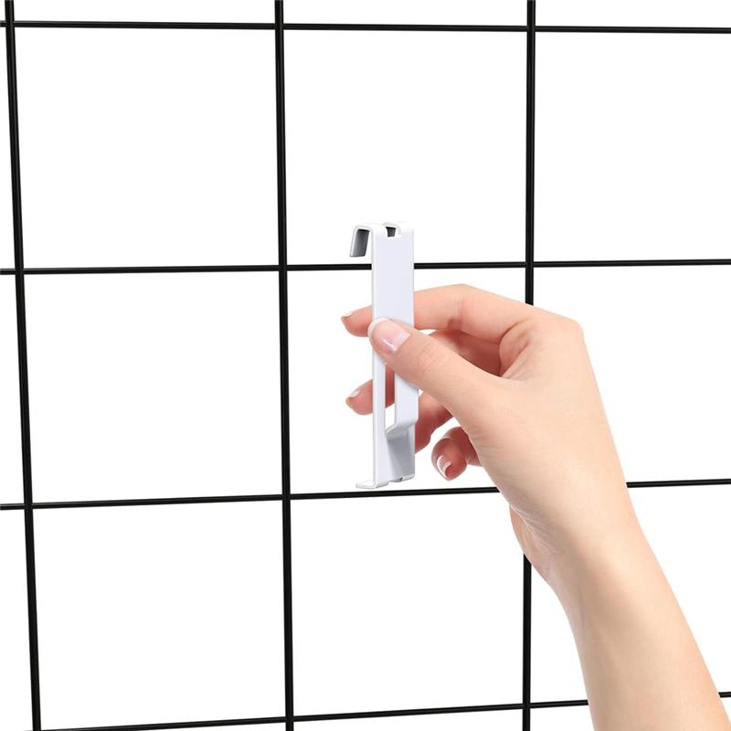A23I-30Pc Gridwall Hooks Hangers,Grid Panel Hooks Grid Wall Hook Grid Wall Accessories Wire Grid Hook Grid Shelf Hooks