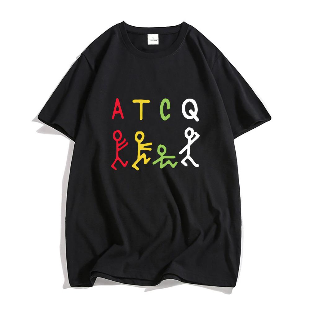 ATCQ Stick Figure Graphic Print T-shirt XXXL