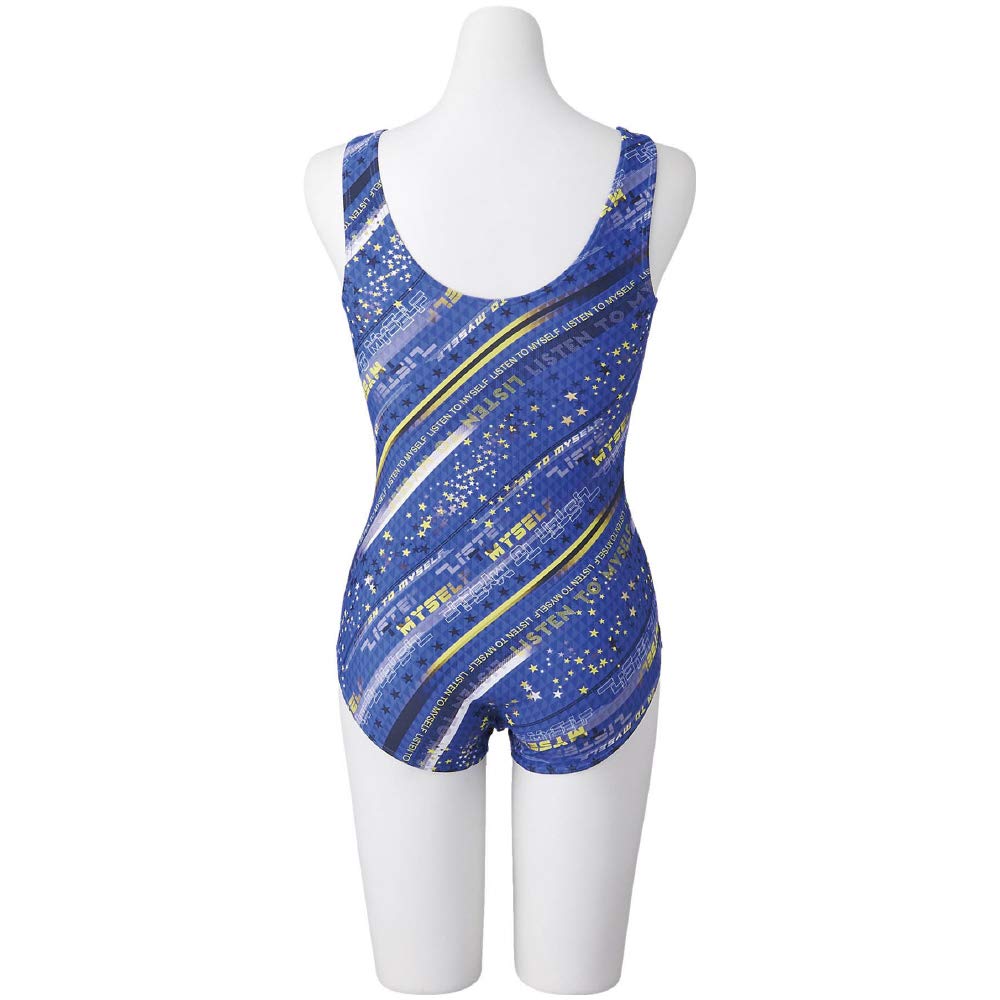 MIZUNO Fitness Swimsuit Size S Size 27 Women's One-Piece (U-Back) N2JA1323, (Blue),