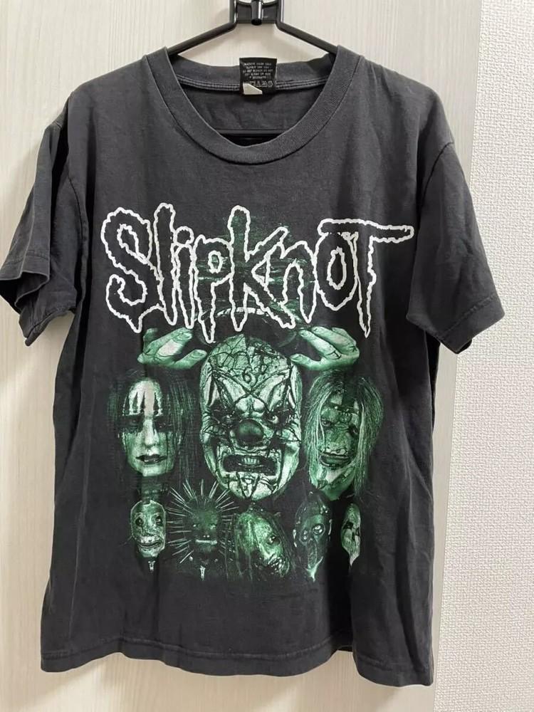 

Футболка группы Slipknot Черная с коротким рукавом Подарок Фанату Унисекс Футболка Репринт S5XL Унисекс Футболка XXL