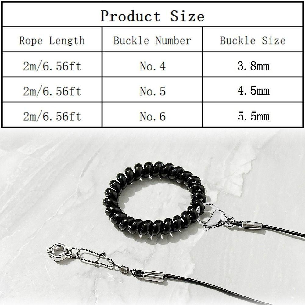 New Elastic Parrot Traction Rope Metal Buckle Multiple Size Bird Foot Chain Anti-flying Lightweight Bird Feet Bracelet for Birds