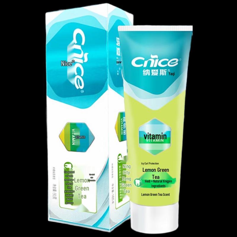 

Nice Vitamin Toothpaste, Lemon Green Tea