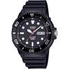 Casio Standard MRW-230H-1E1V Men's Quartz Watch Black Black Bezel 200m Water Resistant
