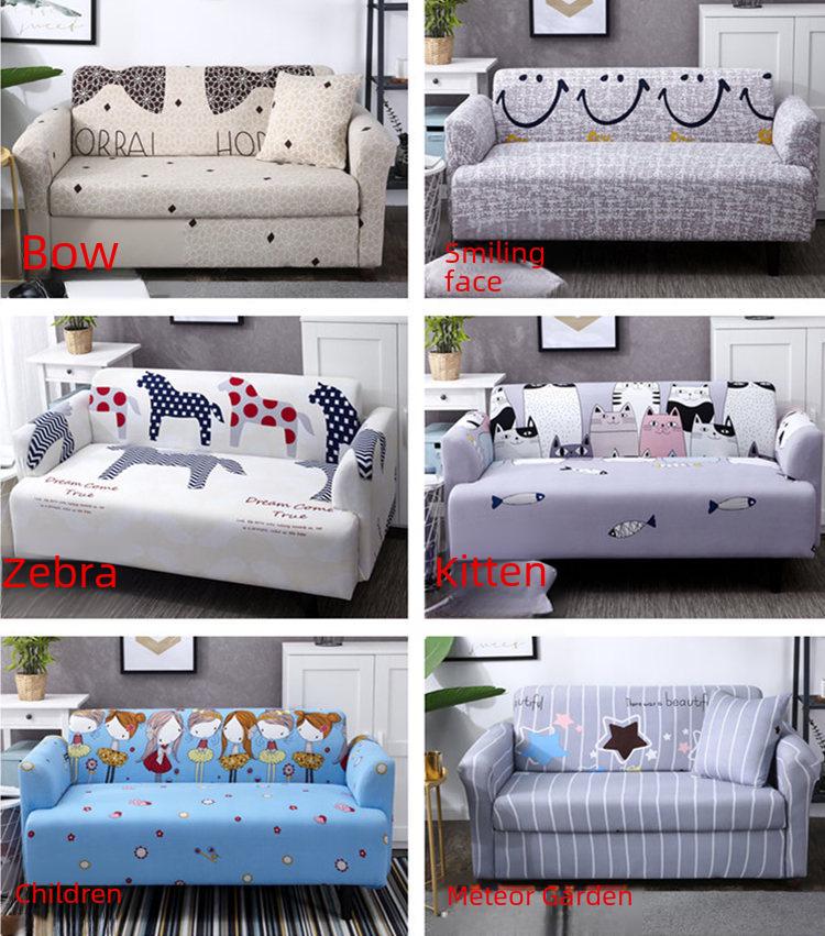 Feiwei Universal Elastic Non-Slip Sofa Cover for All Seasons with Chaise Compatibility