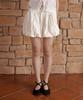 Selliteiljeu Ribbon Embroidered Balloon Shorts_Cream