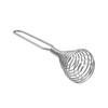 Stainless Steel Spring Coil Egg Beater Manual Egg Whisk Handheld Cream Chocolate Egg Mixer Kitchen Egg Beater Cooking Baking Too