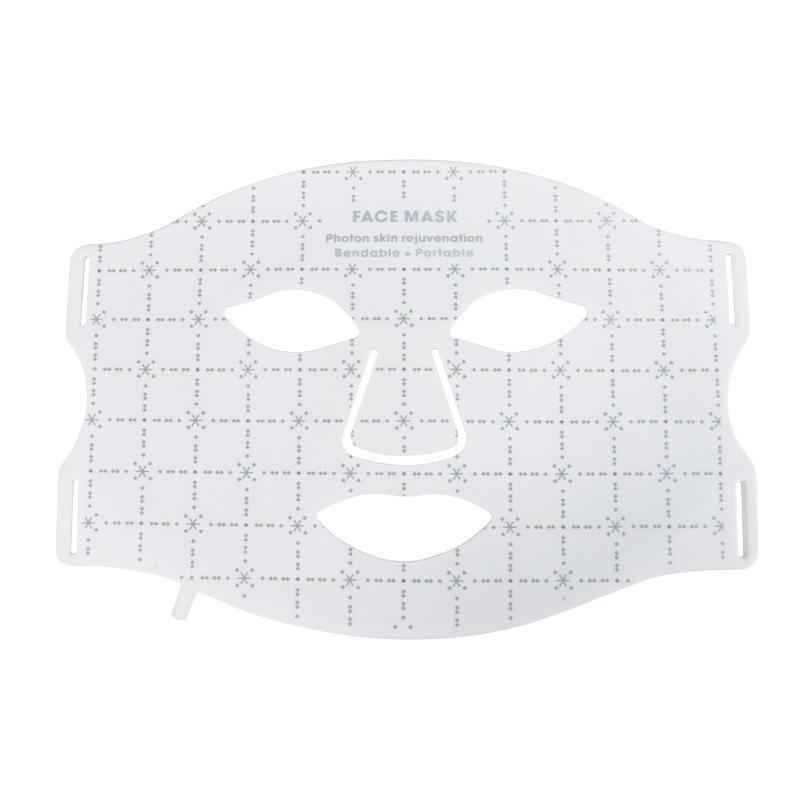 LED Red Light Silicone Beauty Mask for Skin Rejuvenation