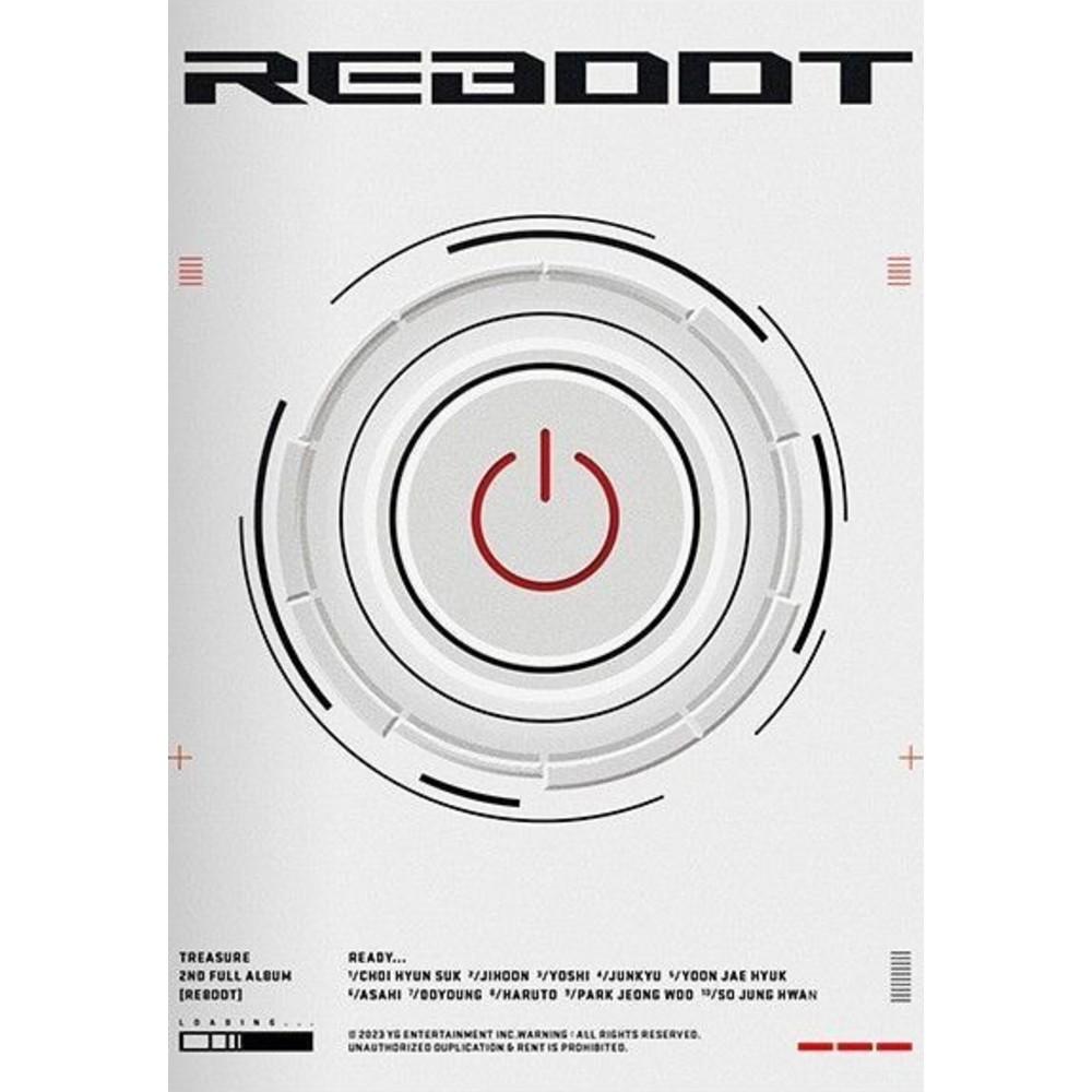 [READY STOCK] TREASURE - 2nd Full Album 'REBOOT' (Photobook ver.)
