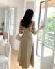 JINJUDUO Beautiful Long Formal Suit Commuter Office Lady Business Flare Dress Women's Dress, Spring, Summer, Autumn, Dress, Dress, Dress, Dress,