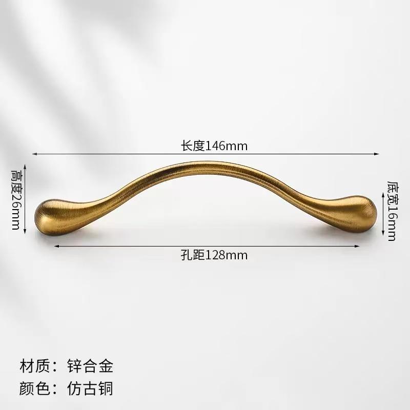 Antique Kitchen Storage And Organization Handle New Cabinet Handles And Drawer Knobs Wardrobe Closet Door Pull Furniture Handles