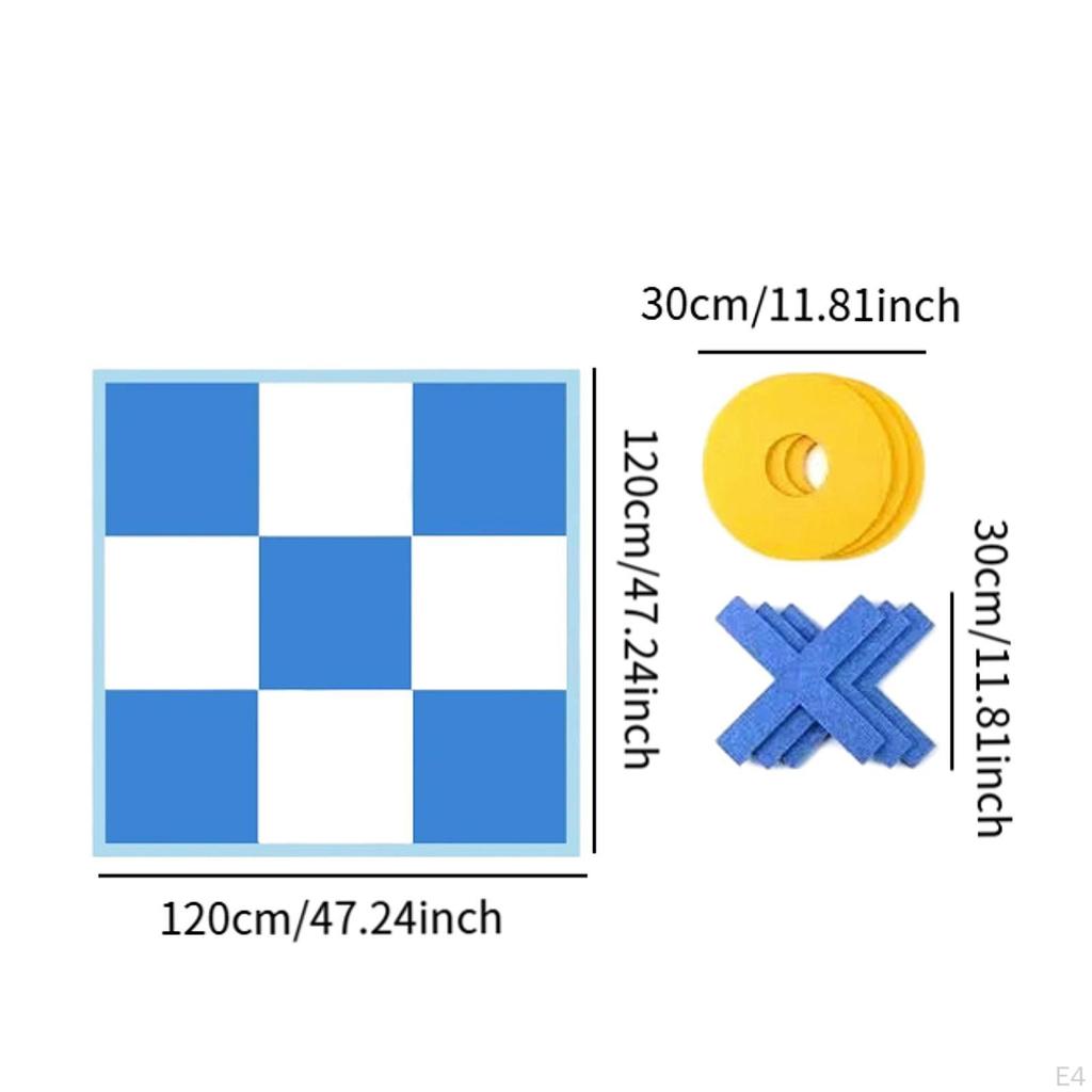 Classic Toe Chess Board Game for Family Entertainment