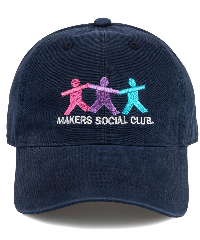 Wig Makers Social Club Cation Ball Cap - Navy