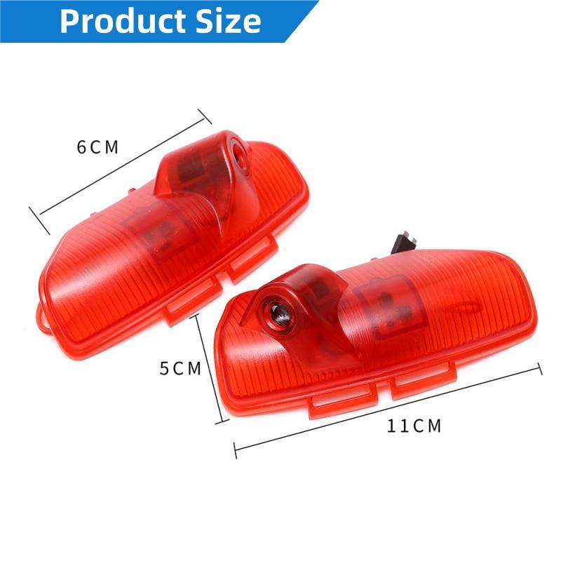 2026 Hot Car Sticker 2pcs LED Car Door Welcome Lights Logo Laser Projector Lamp Compatible For KIA K5 First Gen 2011-2014 2015 2