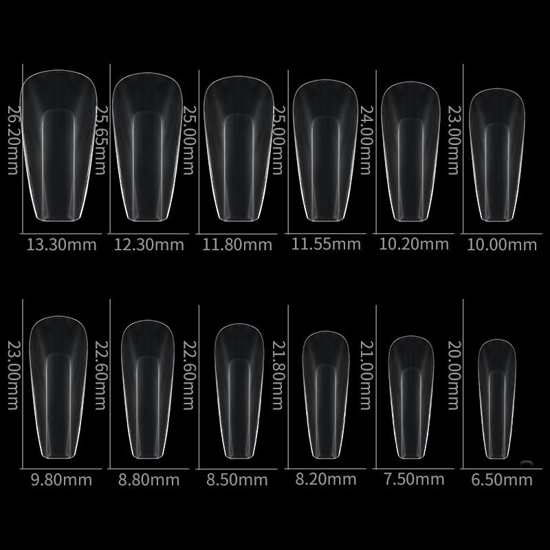 

Геометрический дизайн ногтей, накладные ногти, накладные ногти, 504 шт.