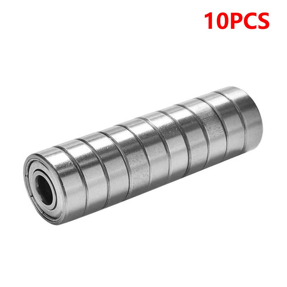 40-10pcs 608ZZ Ball Bearing Double Shielded Miniature High-carbon Steel Single Row 608ZZ ABEC-7 Deep Groove Ball Bearing 608 ZZ