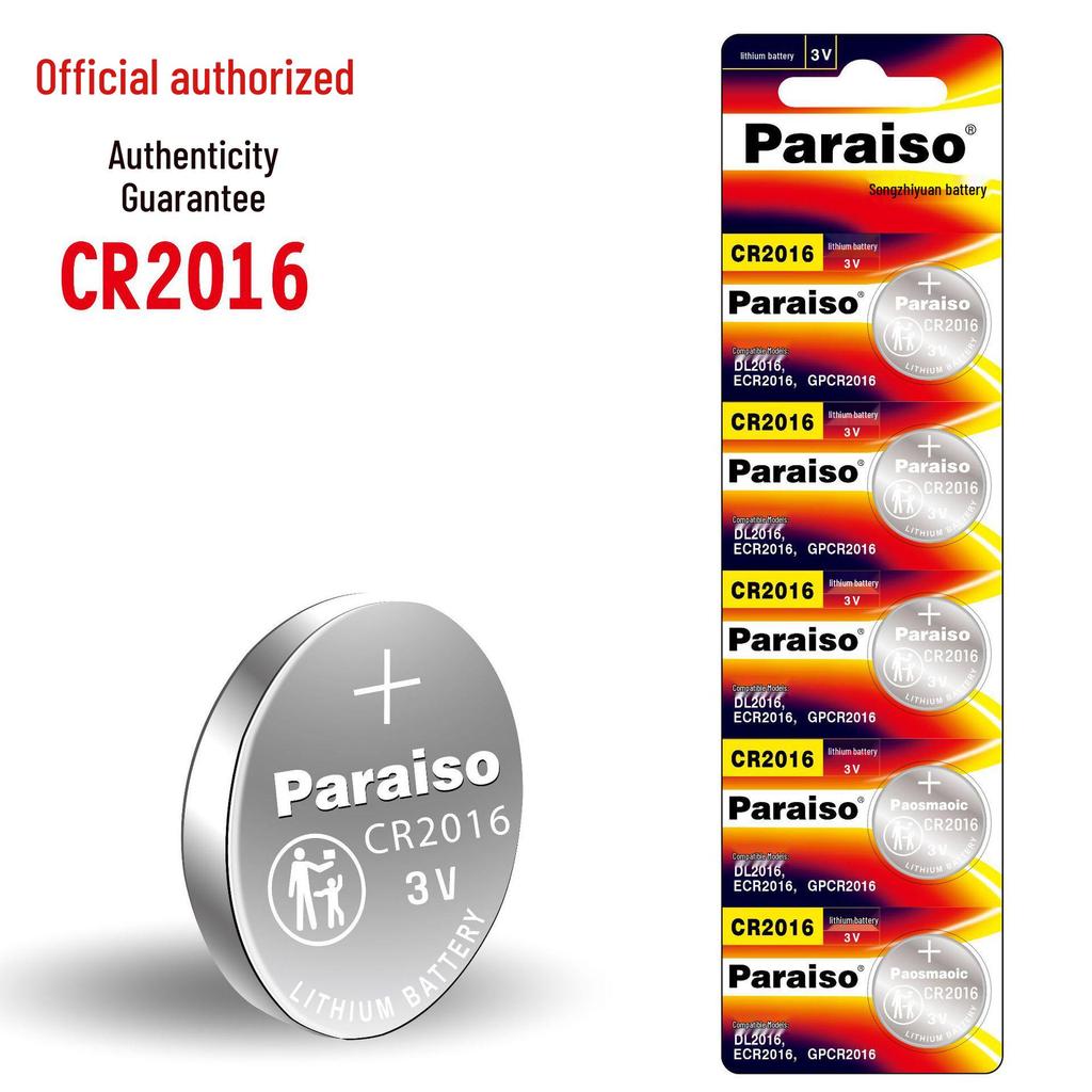 Paraiso CR2032/CR2025/CR2016/CR2450 Car Key Button Battery