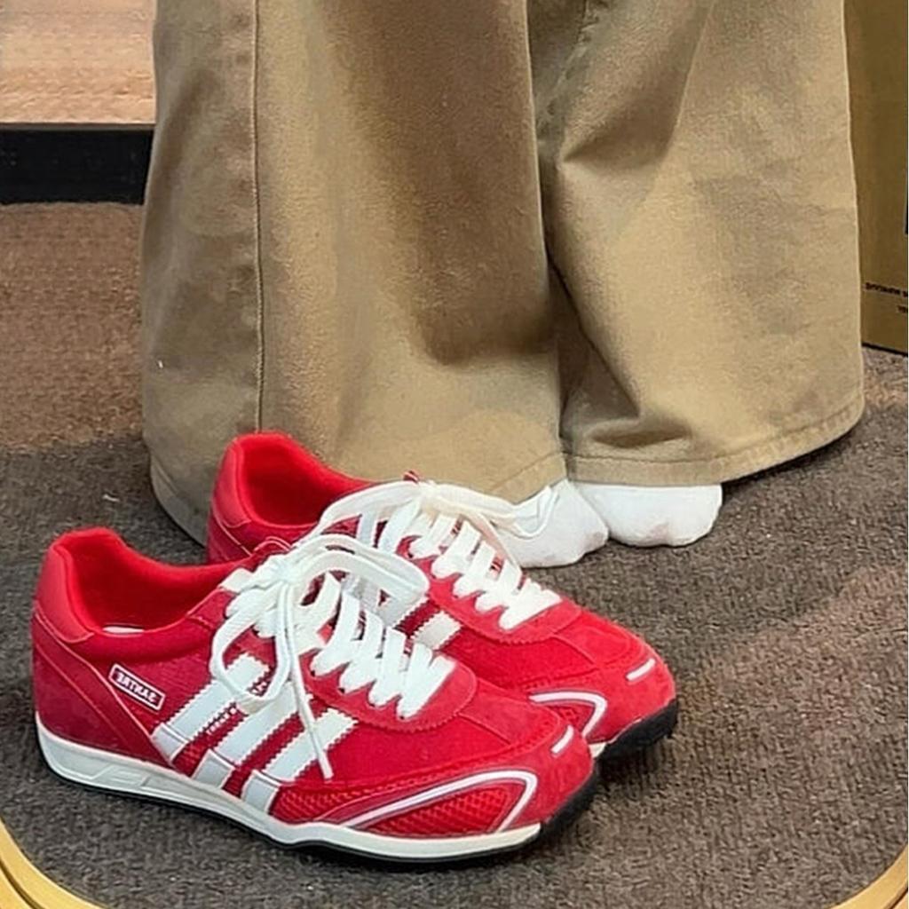 thick-soled Agande training shoes women's 2025 new summer and autumn mesh non-slip hiking shoes casual sports shoes