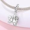 Copper Turtle Mother Child Pendant Bead Fit Bracelets Decoration Diy Birthday Party Gift Jewelry Bracelet Accessory