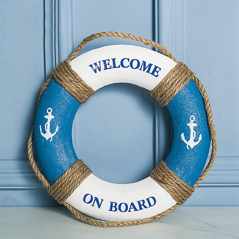 Kreativer Wandbehang Rettungsring Anhänger Heimdekorativer Rettungsring