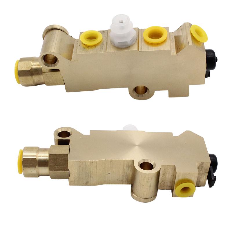 PV4 Disc/Disc Brake System Combination Valve 9/16 1/2 Lines & Bracket Disc/Disc Combination Proportioning Valve Brass