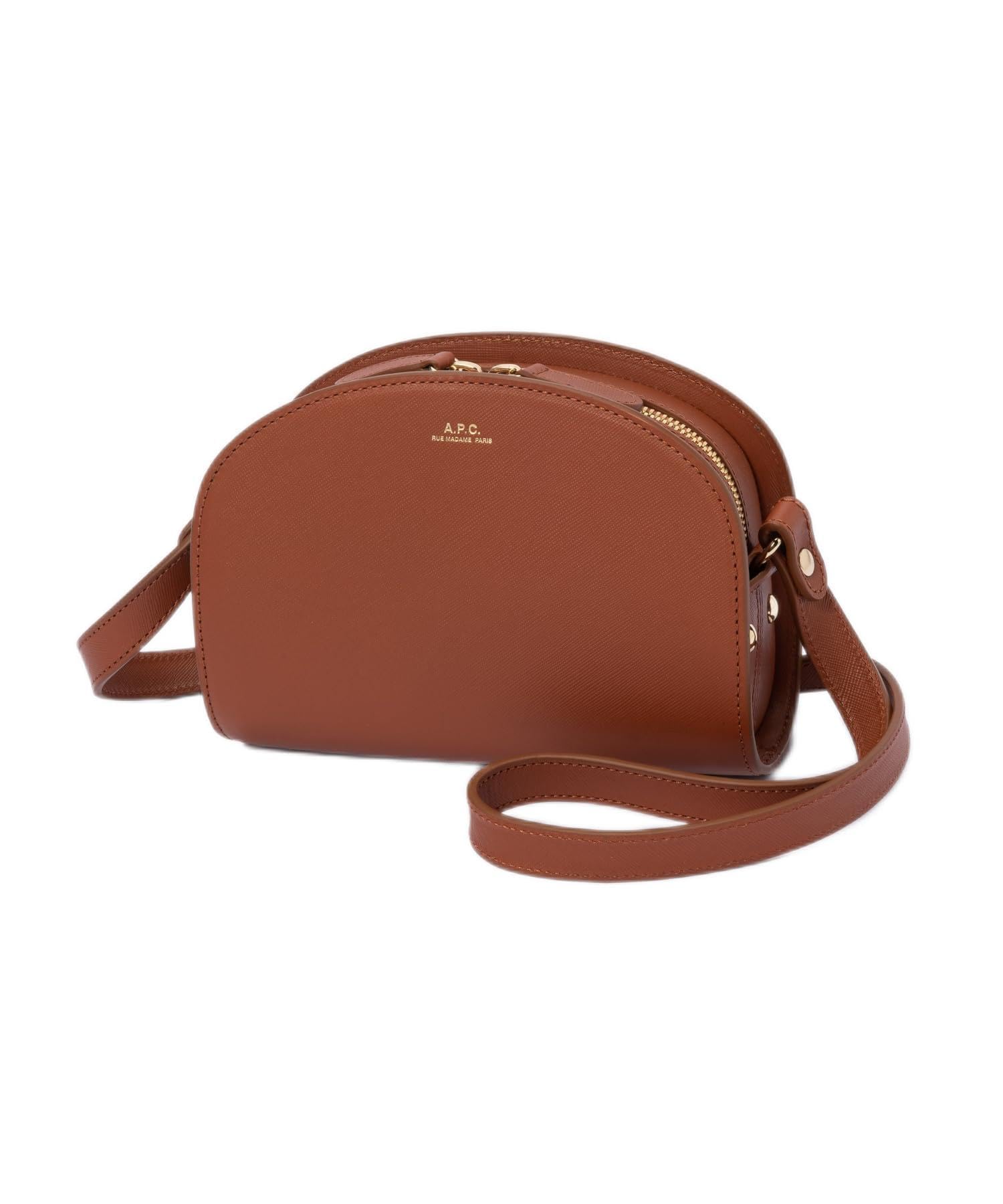 

Shoulder Bag Sac Mini TERRACOTTA [Arpace] PXBJQ-F61392 Demi-Lune Women s [Item]