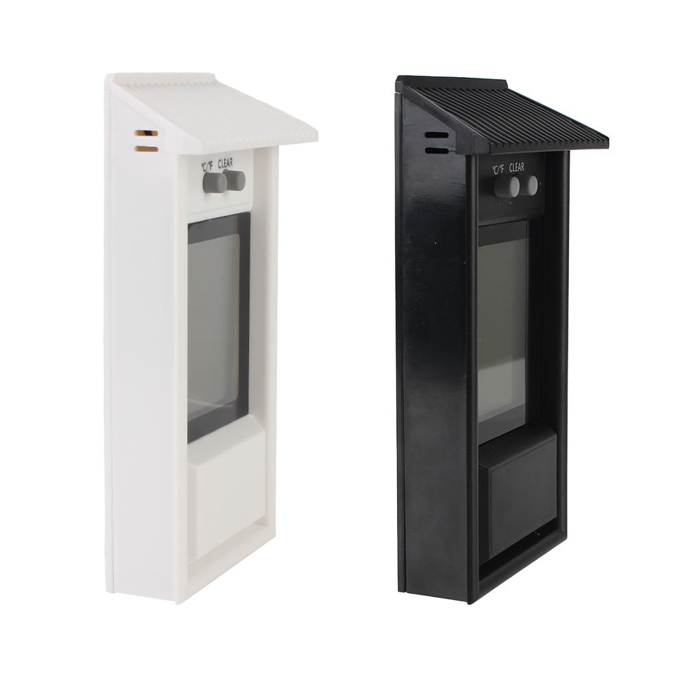 Elektroniczny termometr LCD do domu, ogrodu, szklarni, wewnątrz i na zewnątrz, ekran cyfrowy, wskaźnik Max Min, czujnik pogody