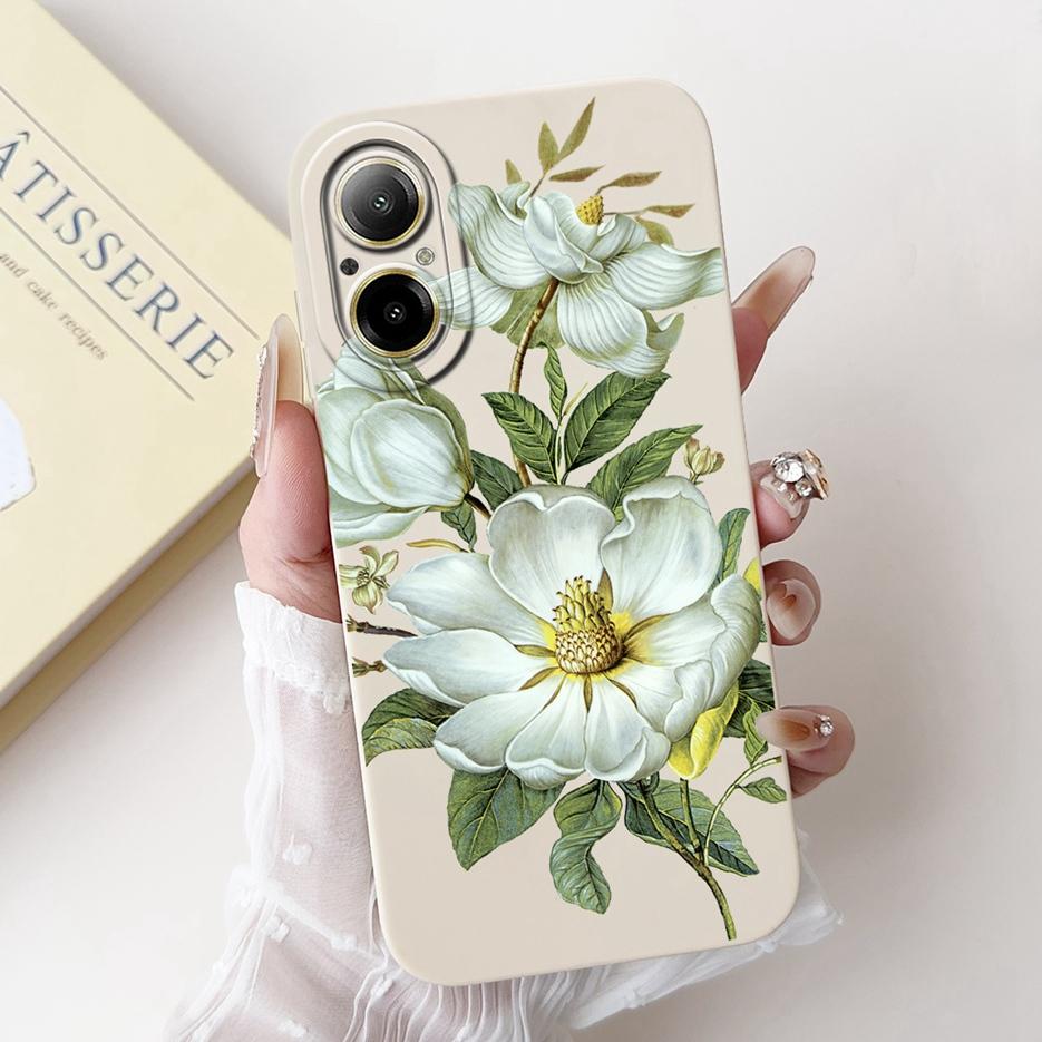 For Realme C67 4G Case RMX3890 Cute Panda Cartoon Cover Anti-Drop Phone Case For Realme C67 RealmeC67 4G Back Covers Soft Fundas