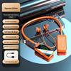 Cross-border Neckband Bluetooth Earphones with Ultra-long Standby & Digital Display for KTV Singing and Calls