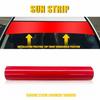 60"X10" Car Window Tint Windshield Sun Visor Vinyl PVC Decal Strip Sticker Red