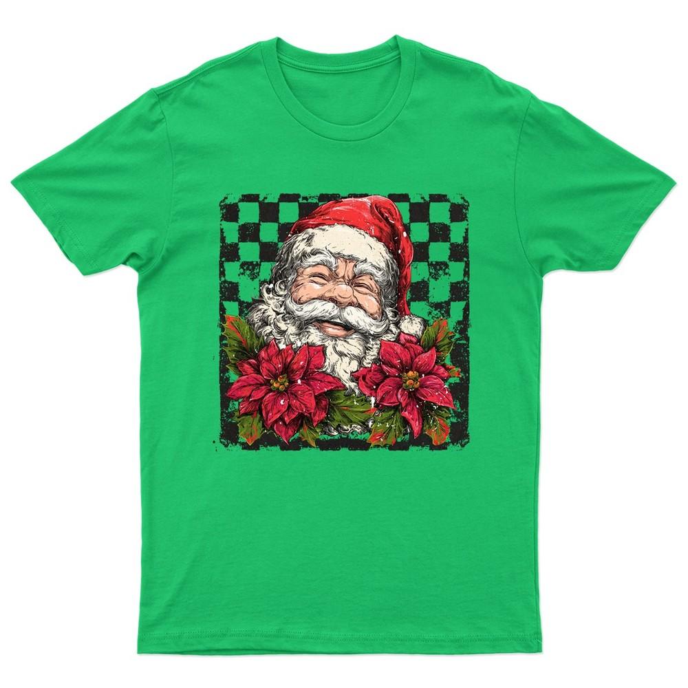 Vintage Santa Claus Christmas TShirt Unisex Gift Retro Seasonal Funny Xmas S